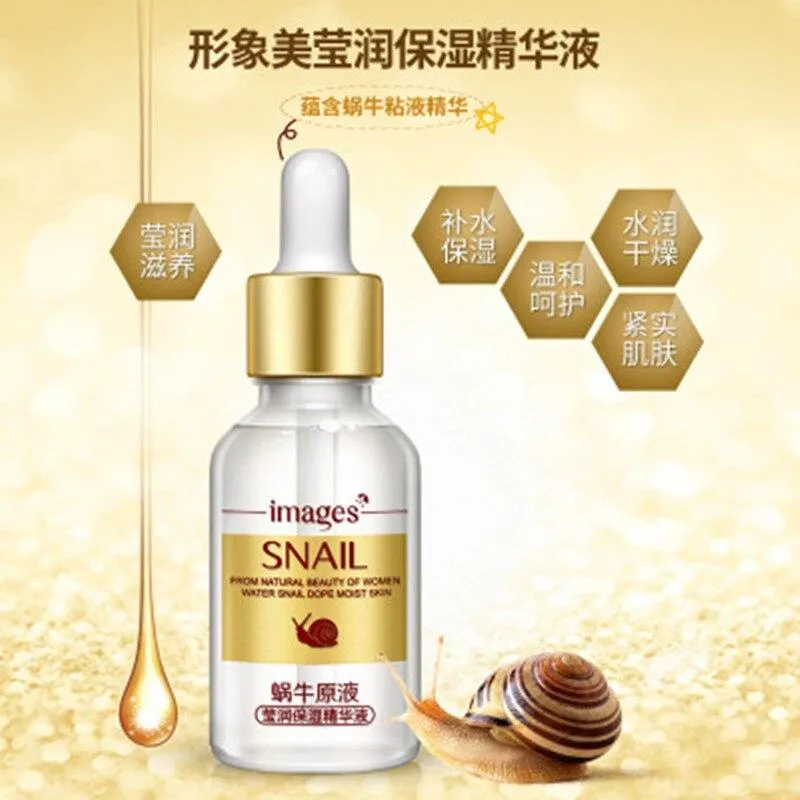 Snail Extract Essence Anti Wrinkle Anti Aging Collagen Hyaluronic Acid Face Serum