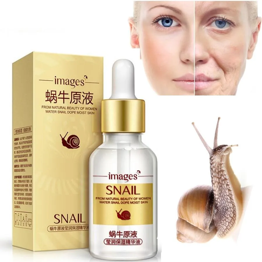Snail Extract Essence Anti Wrinkle Anti Aging Collagen Hyaluronic Acid Face Serum