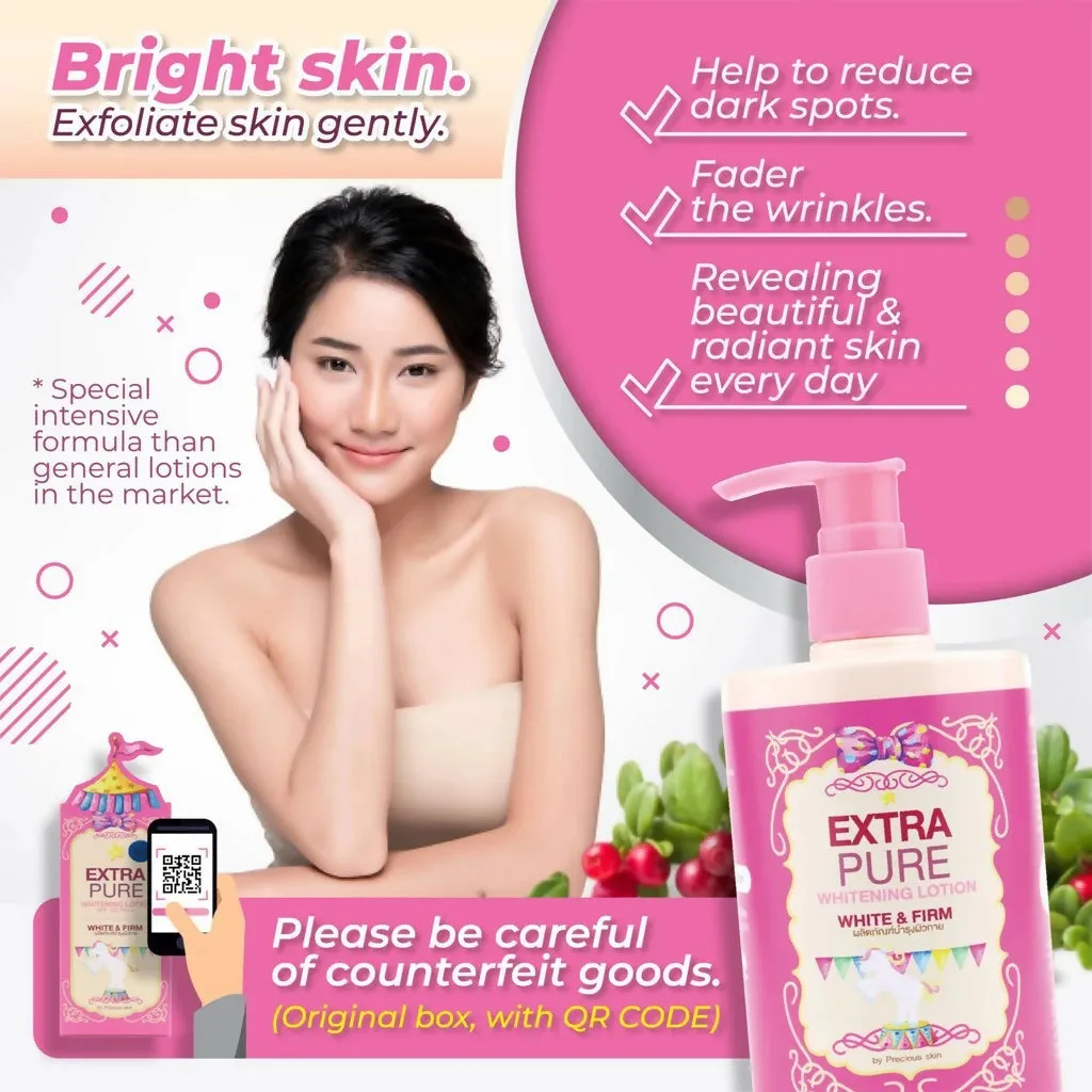 Thailand Extra Pure SPF100 PA   Whitening Handbody / Lotion / Pemutih Badan 300ml