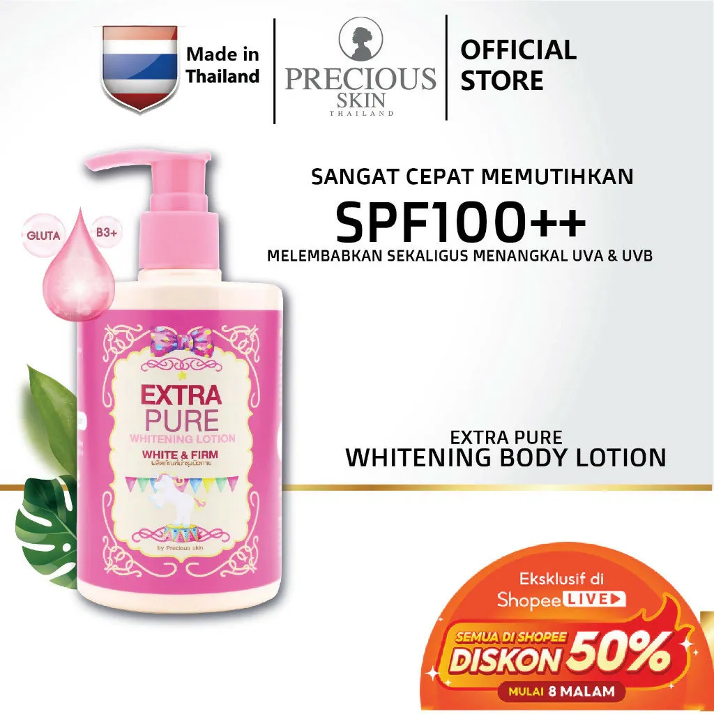 Thailand Extra Pure SPF100 PA   Whitening Handbody / Lotion / Pemutih Badan 300ml