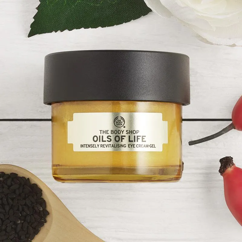 The Body Shop Oils Of Life Intensely Revitalising Eye Cream Gel