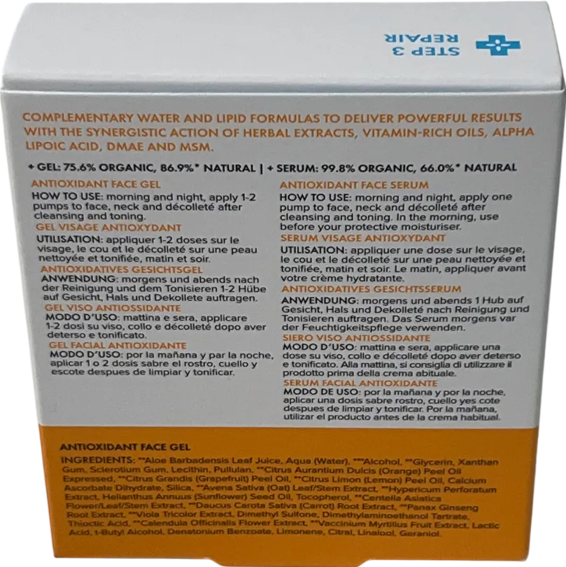The Organic Pharmacy Antioxidant Duo 2x5ml 2x5ml
