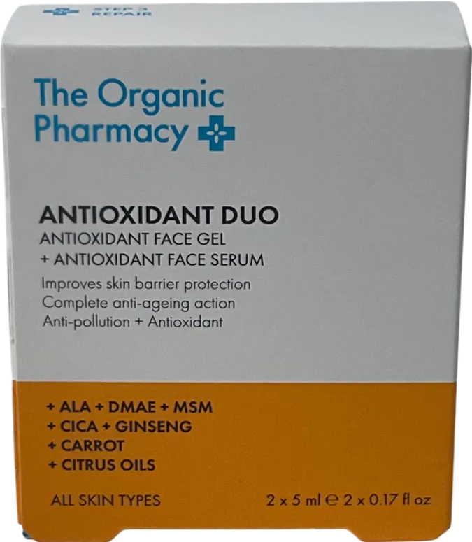 The Organic Pharmacy Antioxidant Duo 2x5ml 2x5ml