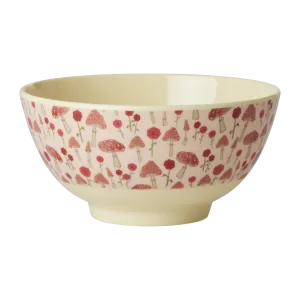 Two Tone Bowl in Pink Happy Forest