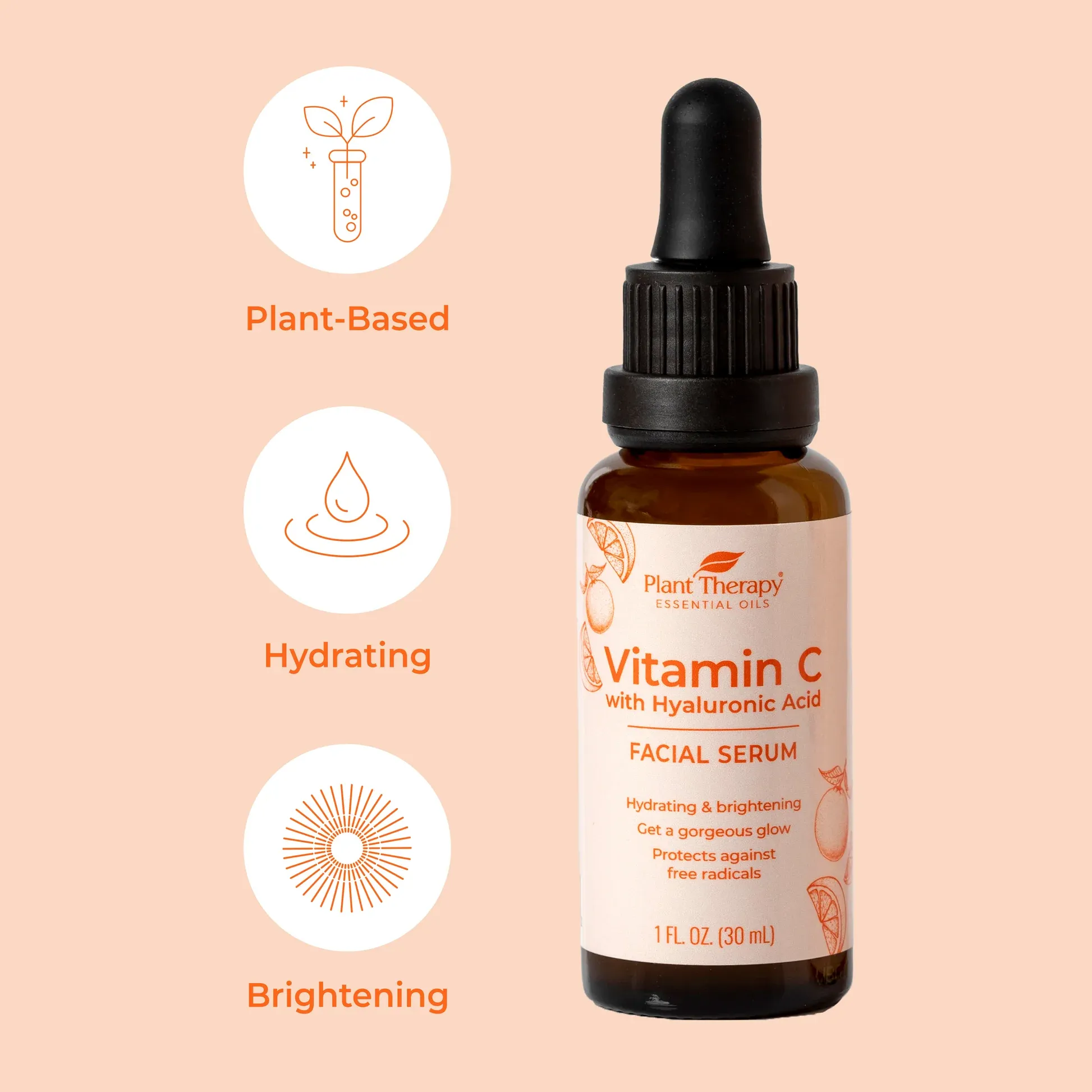 Vitamin C with Hyaluronic Acid Facial Serum