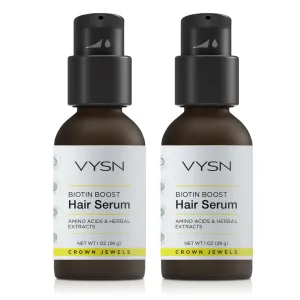 VYSN Biotin Boost Hair Serum - Amino Acids & Herbal Extracts - 2-Pack