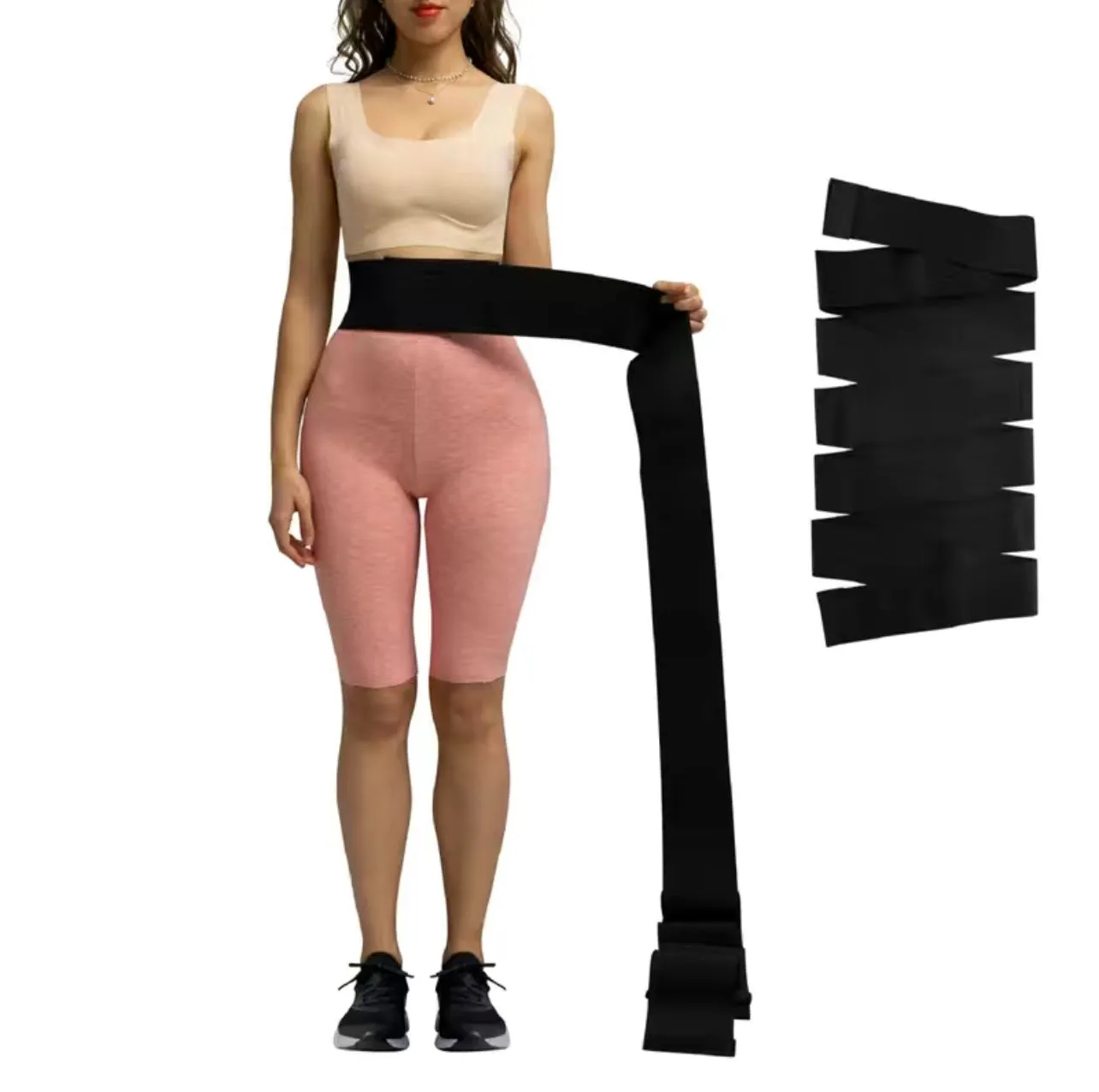 Waist Snatched Body Slimming Abdominal Wrap- Tiktok Viral Product!